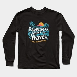 Sunset Serenity Design - Embrace the Ocean’s Bliss Long Sleeve T-Shirt